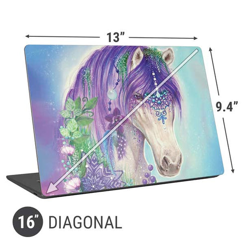 Fantasty Horse by Sheena Pike Universal Laptop 16in (13 x 9.4in) Skin
